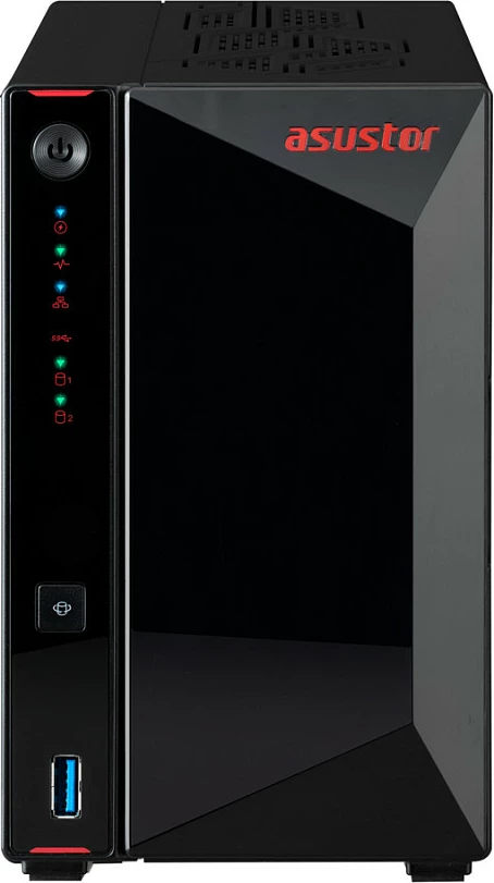 NAS Asustor AS5402T, Intel Celeron N5105, 4 GB DDR4, 0 TB, e zezë