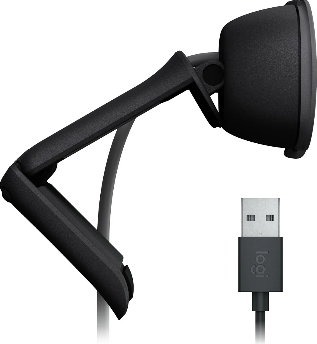 Webcam Logitech Brio 105, 2 MP, Full HD, kabllo USB-A, e zezë