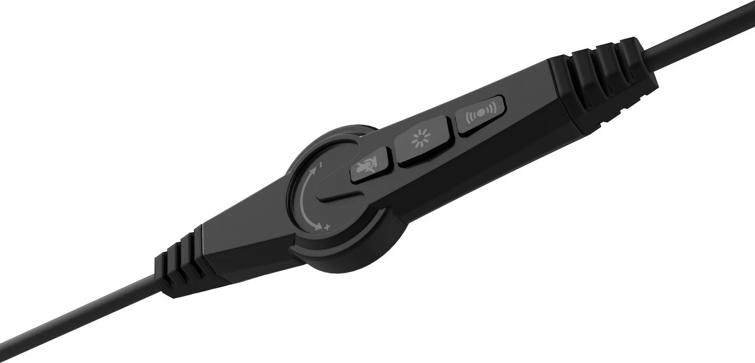 Kufje gaming INCA IGK-TX12, USB, 7.1, RGB-LED, vibrim