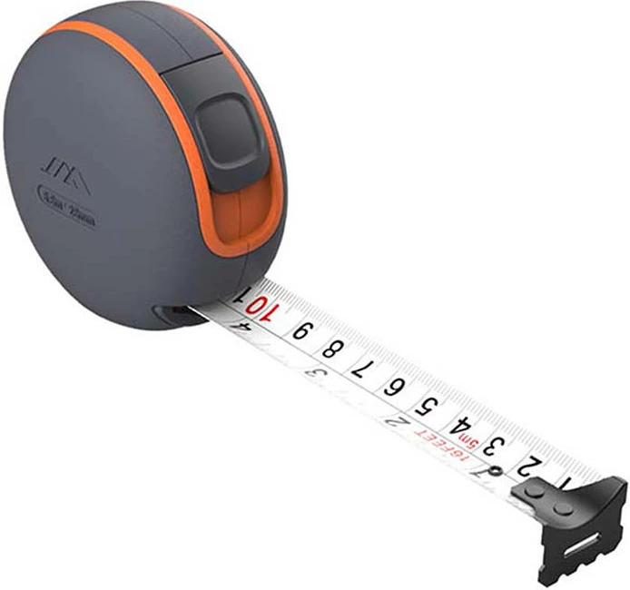 Metër mbështjellës JIMI Home JM-G15318NCE, 3.5m, gri/portokalli