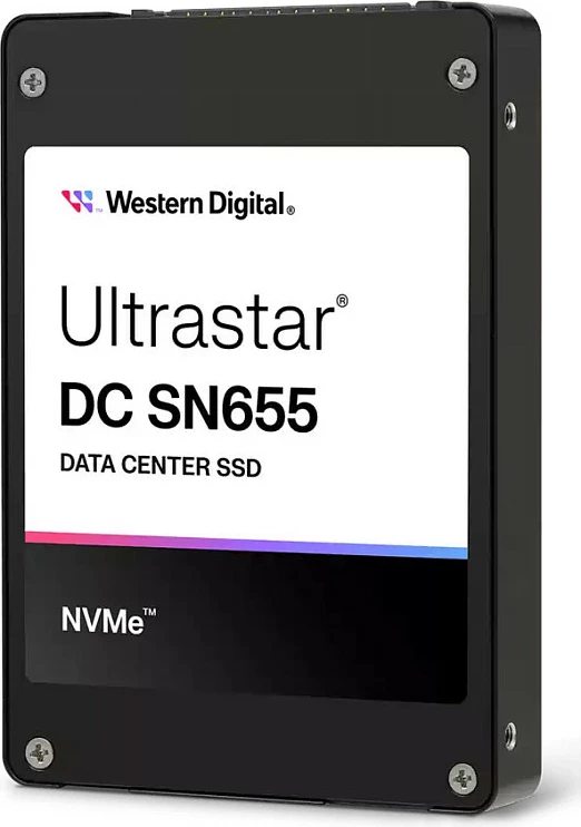 SSD Western Digital Ultrastar DC SN655 3.84TB, NVMe, 2.5 inç, U.3 PCIe 4.0