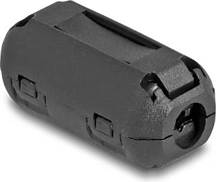 Bërthamë ferriti DeLOCK 80944, set 2 copë, 25 x 13 x 11.5 mm, e zezë