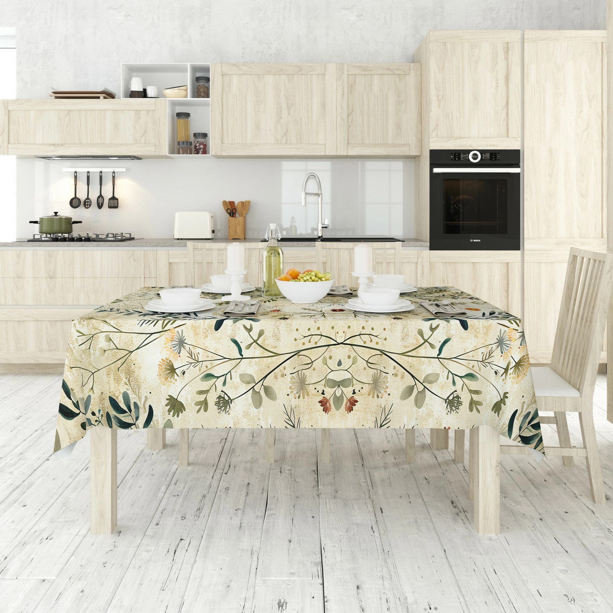 Mbulesë tavoline Hermia, Asr-tblclt25-54, 140x300 cm
