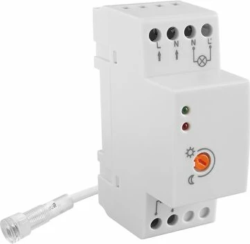 Sensor drite GTV Luxomat CZ-CZ1000-00 4800W i rregullueshëm 5-50 LUX, bardhë