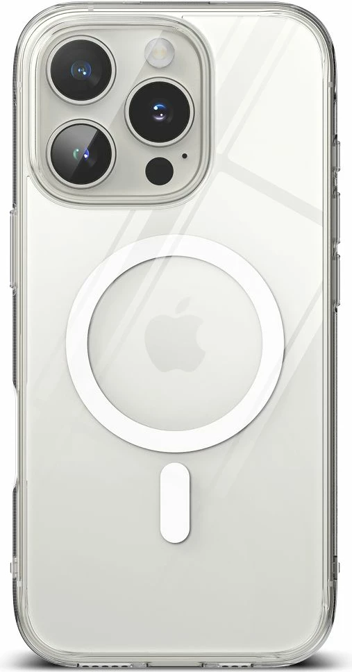 Mbështjellës Ringke Fusion MagSafe për iPhone 16 Pro Max, Transparent