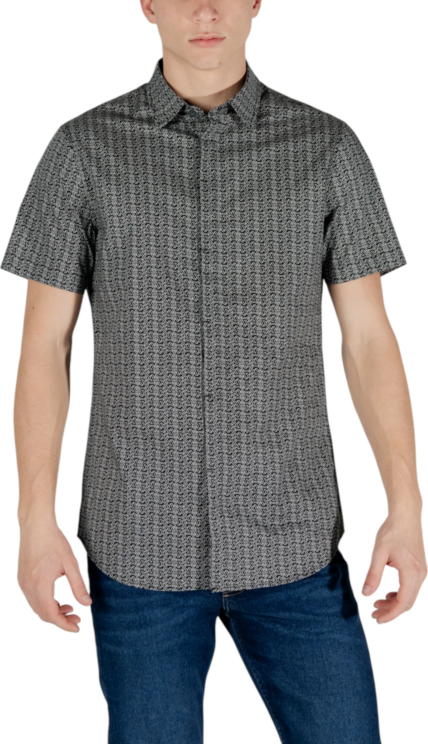 Maicë polo për meshkuj Armani Exchange XM000624 AF13184, e zezë