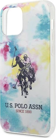 Mbështjellës U.S. Polo Assn. USHCP12MPCUSML për iPhone 12/12 Pro 6.1", Tie & Dye, shumëngjyrësh