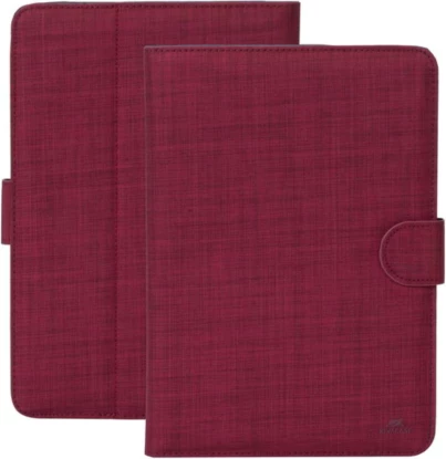 Këllëf tableti RIVACASE 3317, 9.7-10.5 inç, stand 3 pozicione, mbyllje magnetike, kuqe