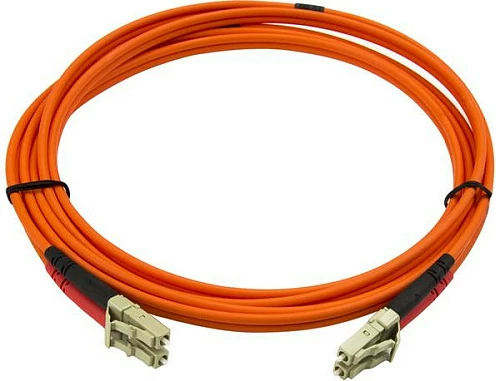 Kabllo fiber optike StarTech OM2 LC-LC, multimode 50/125, 2 m, 10 Gbit/s, portokalli