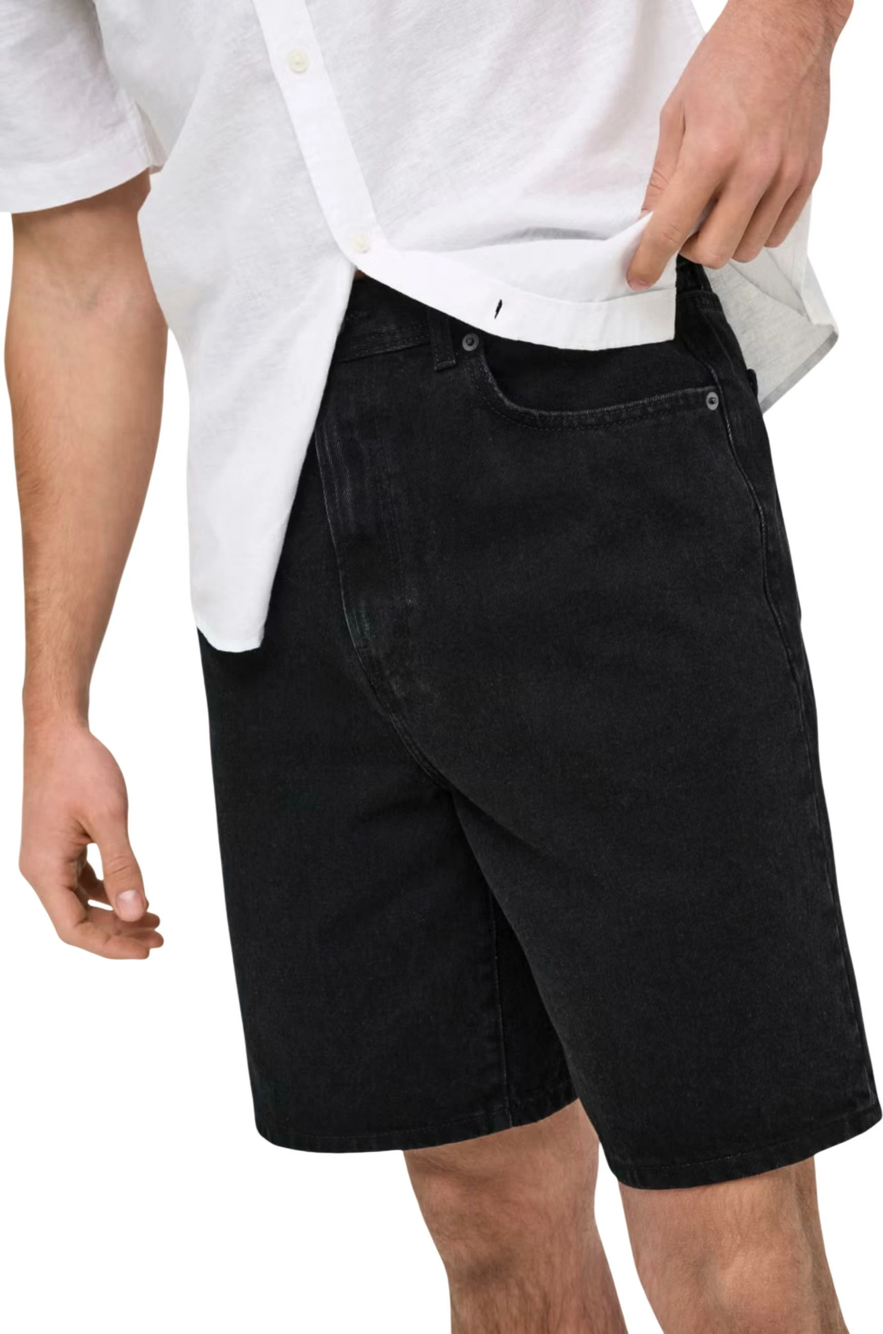 Shorce për meshkuj Only & Sons ONSFADE 9087, të zeza [Madhësia: XS]