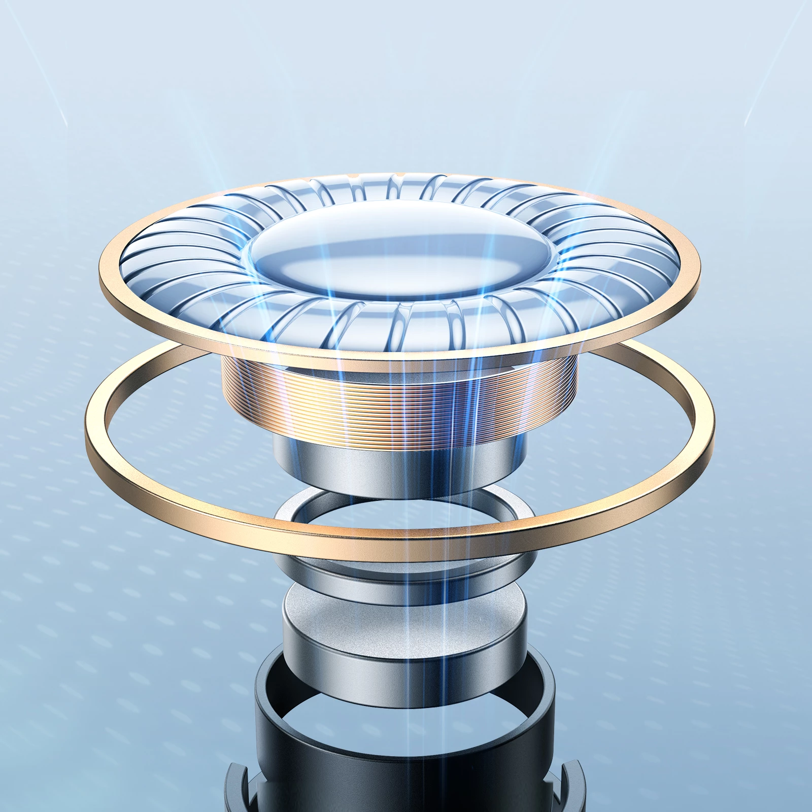 Kufje wireless Joyroom Funpods JR-FB2, Bluetooth 5.3, kaltër