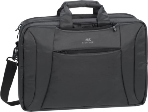 çantë laptopi/çantë shpine e konvertueshme RIVACASE 8290, për laptop 16\", e zezë qymyr