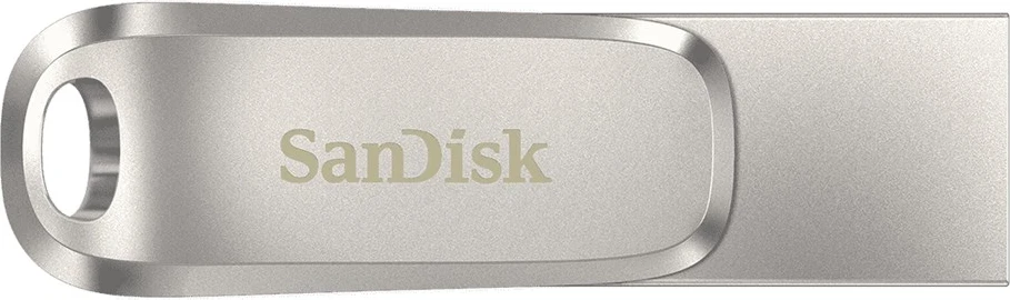USB SanDisk Ultra Dual,  256 GB, çelik inox