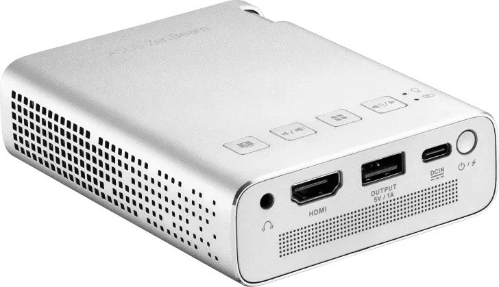 Projektor Asus ZenBeam E1R, 854x480, 200 lumens, WiFi, Powerbank, Argjendtë