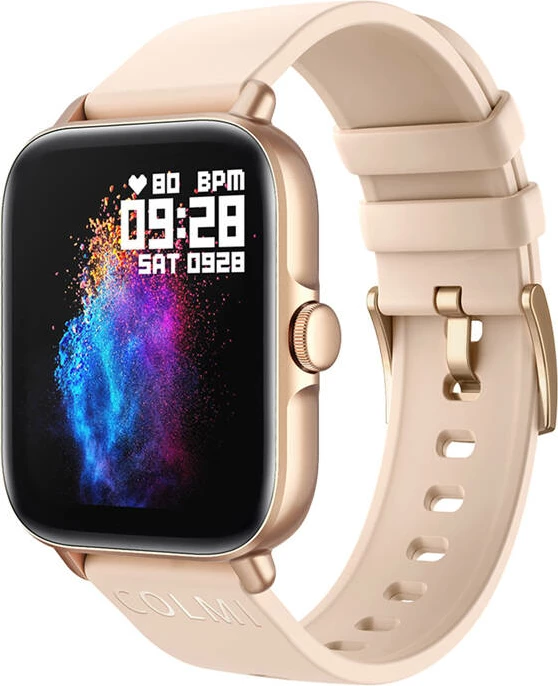 Smartwatch Colmi P28 Plus, 1.69" TFT, IP67, Gold