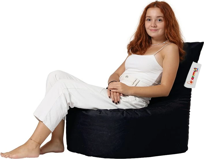 Qese ulëse për kopsht, ngjyrë e zezë, Atelier del Sofa, Baton v2