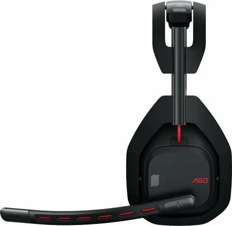 Kufje gaming Logitech Astro A50 Gen5 (939-002224), wireless, USB/USB-C, me stacion karikimi, të zeza