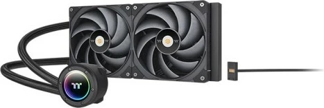 Ftohës i lëngshëm Thermaltake TOUGHLIQUID 280 EX Pro, 2x14cm, i zi