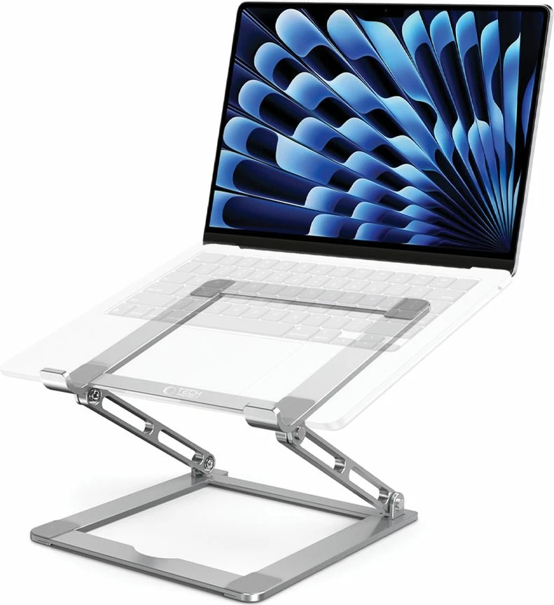 Mbajtëse laptopi Tech-Protect ULS400, deri 17", alumini, gri