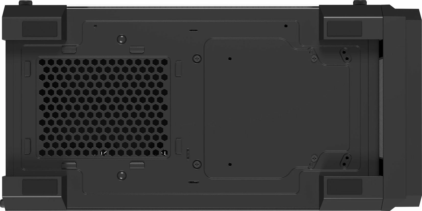 Kasë GENESIS Irid 505 ARGB V2 NPC-1518 Midi Tower ATX/Micro ATX/Mini-ITX, 4x120mm ARGB fan, xham i kalitur, e zezë