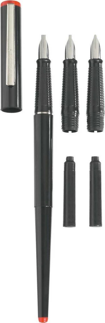 Set stilolapsa e lapsa me bojë Herlitz 8623001, 5 copë, ngjyrë e zezë