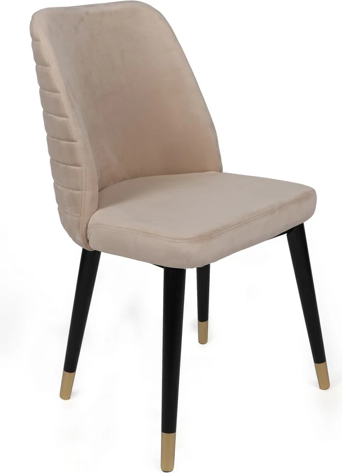 Set karrigash (2 copë), Hanah Home, Hugo-367 V2, krem, e zezë, ari