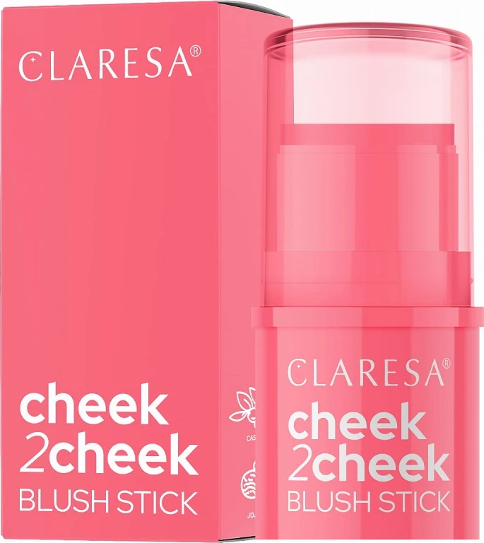Blush stick për femra Claresa Cheek 2 Cheek 02 Neon Coral, 5.5g