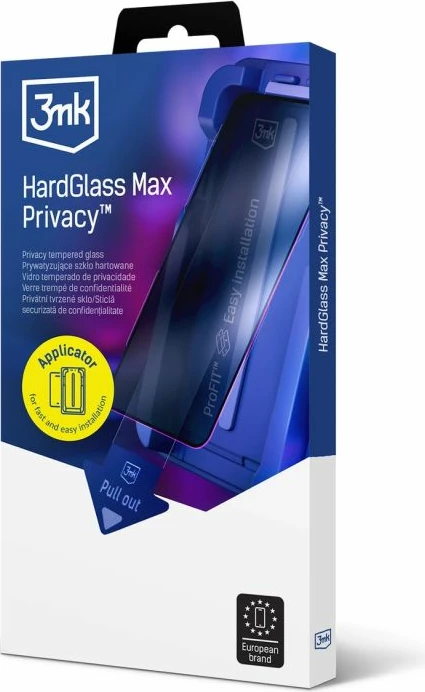 Mbrojtës ekrani privacy 3mk HardGlass Max për iPhone 15/16