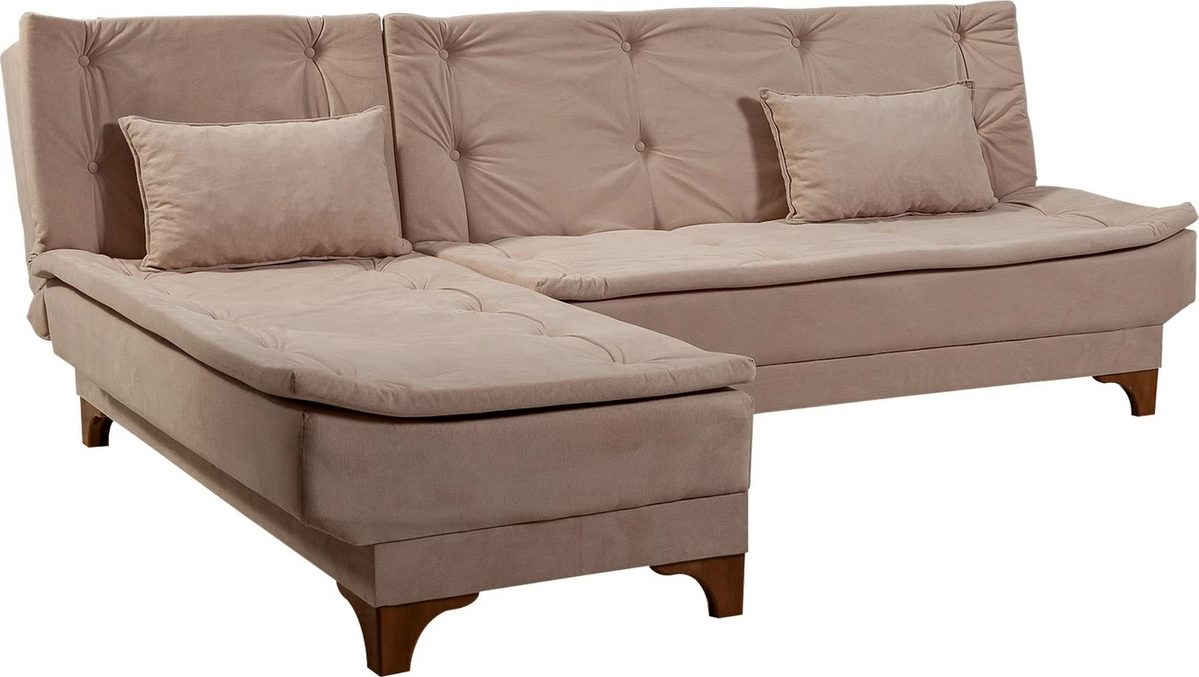 Kënd-sofë shtrat Atelier del Sofa, kënd majtas, ngjyrë Rock