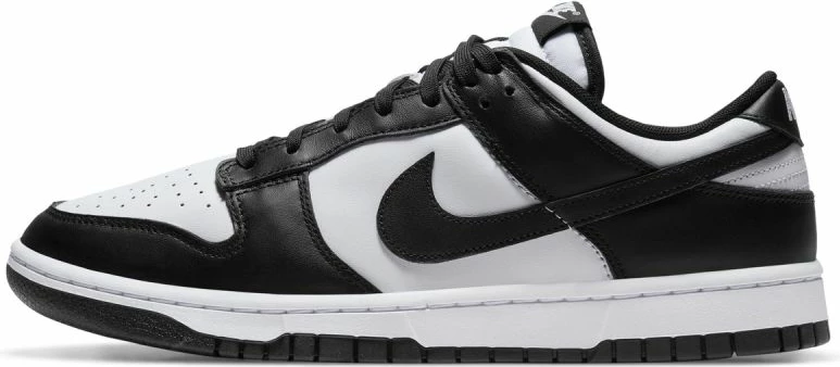 Atlete për meshkuj Nike Dunk Low Retro, të bardha dhe të zeza