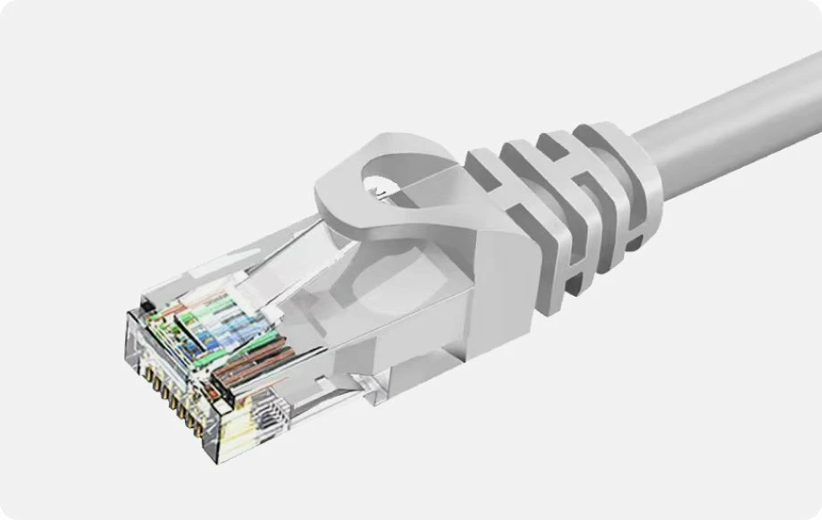 Kabllo rrjeti Ethernet ZOY ZCR5G Cat.6 UTP CCA 5m RJ45-RJ45, gri