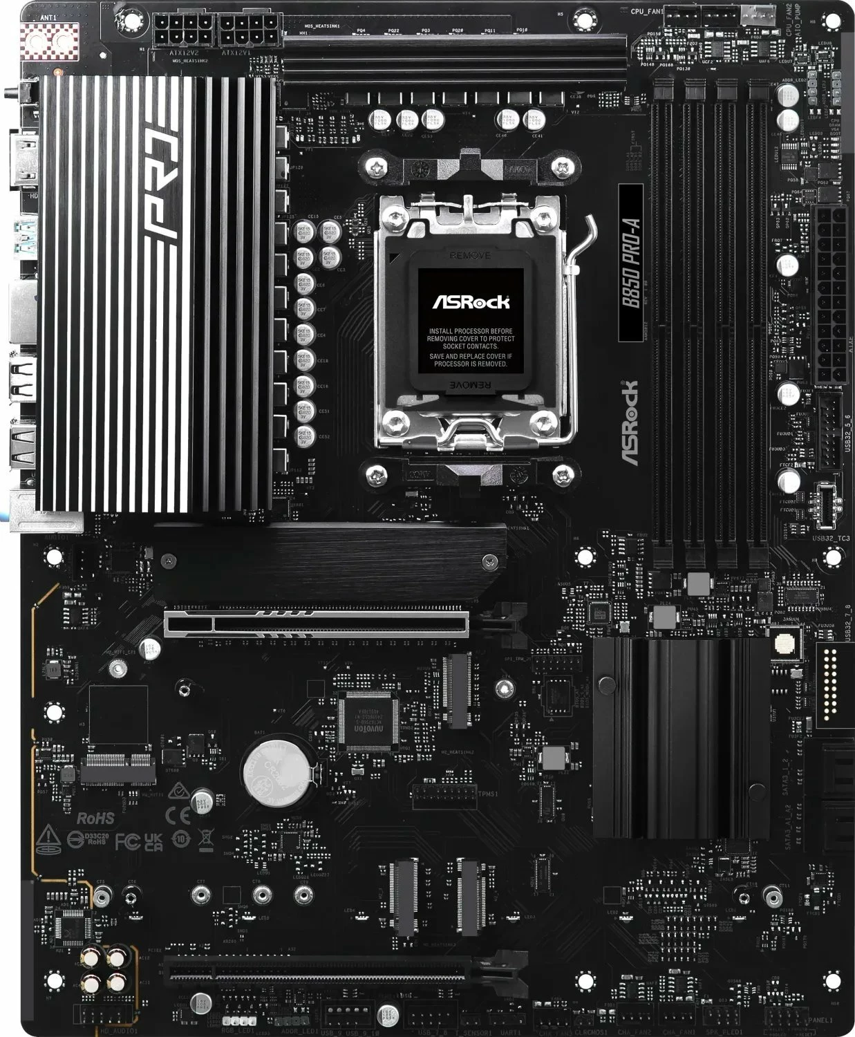 Pllakë amë ASRock B850 PRO-A ATX DDR5 256GB