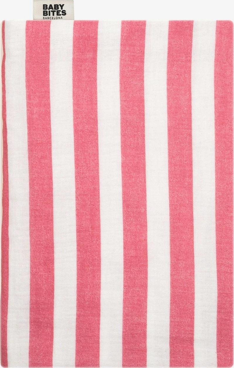 Pelenë muslini Baby Bites Sailor 120x120cm, vija të kuqe