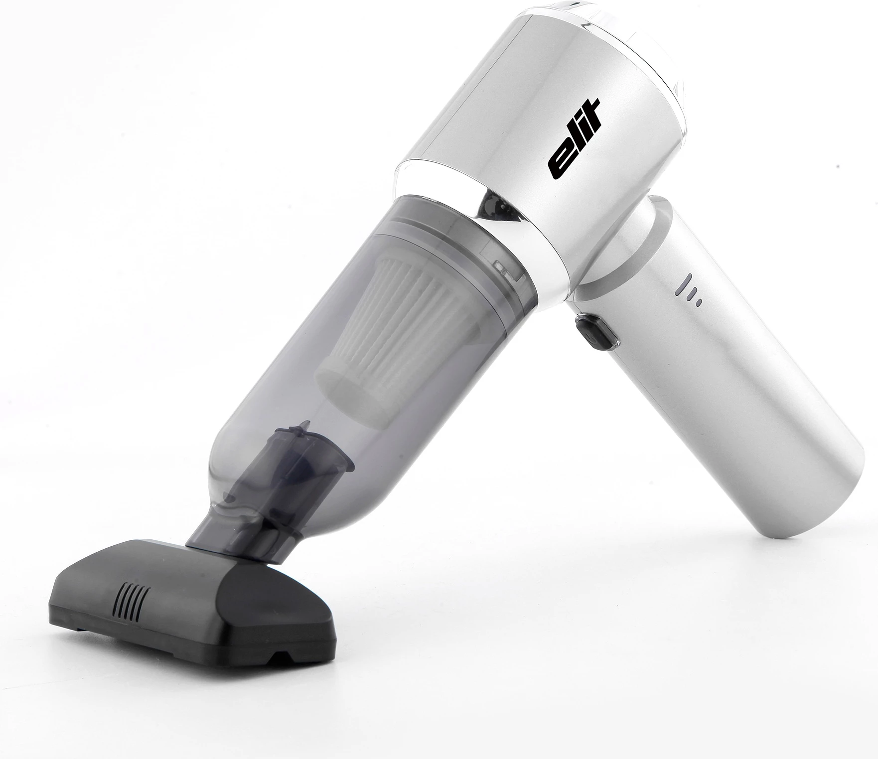 Fshesë me korrent dore Elit zoomGO 4-në-1, 100W, HEPA, bateri 2000mAh, set me 8 aksesorë + kabllo USB + çantë, bardhë/gri 7