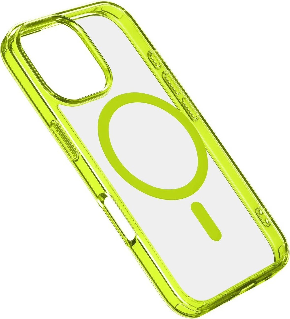 Mbështjellës Cellular Line ICONIC MAG për iPhone 16 Pro, MagSafe, lime