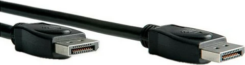 Kabllo DisplayPort ROLINE DP-DP, 2 m, 4K@60Hz, e zezë