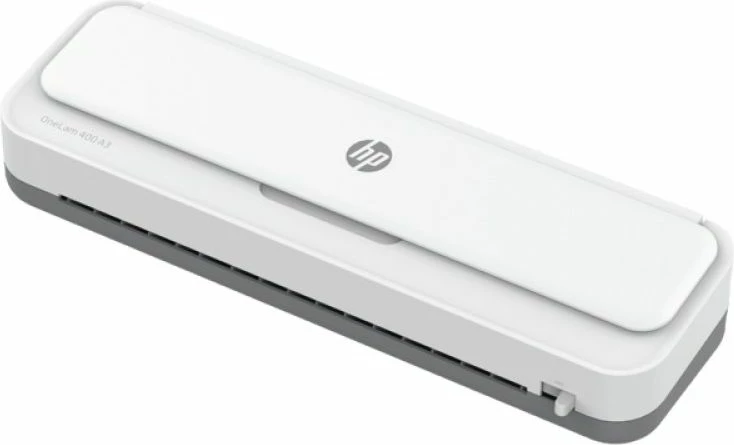 Laminator HP ONELAM 400 A3, i bardhë, set me 15 xhama laminimi