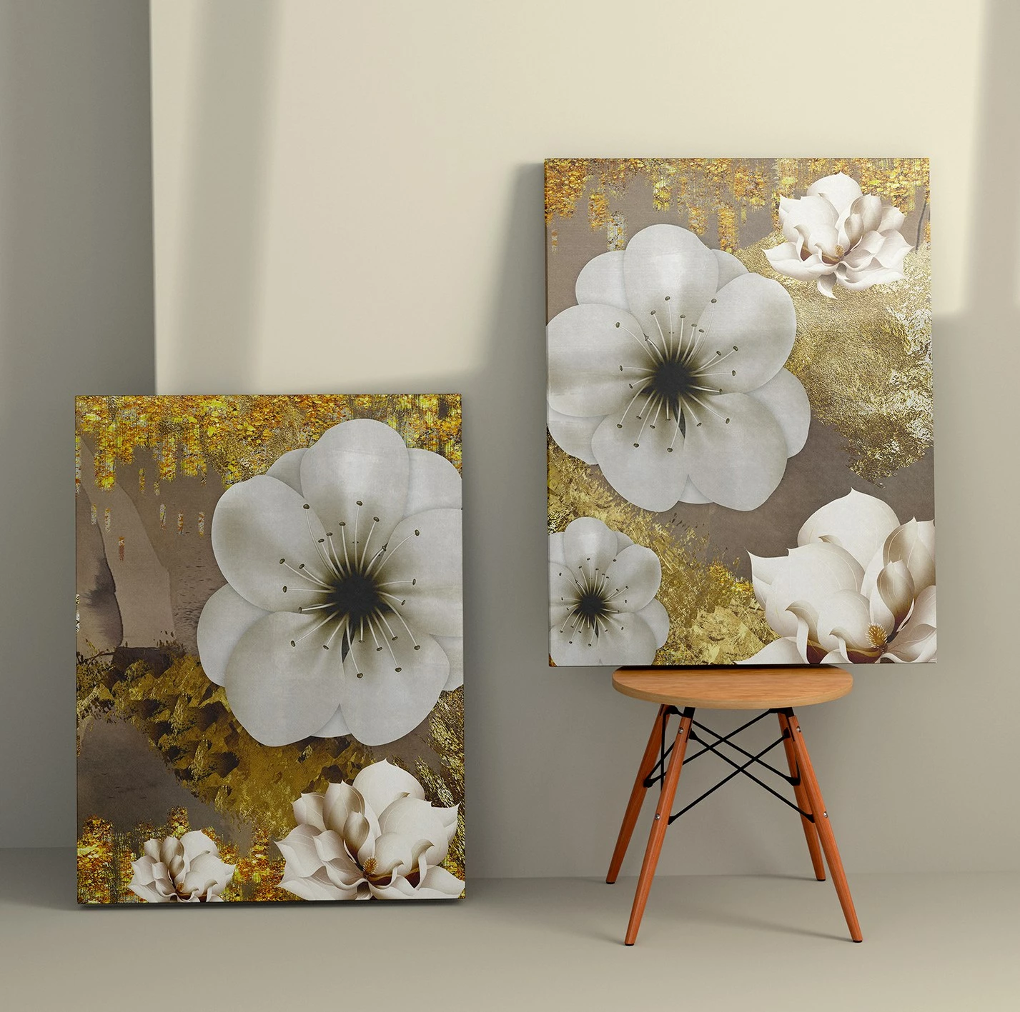 Pikturë dekorative në kanavacë (2 copë), Wallity, 2KNV4324, 50x70cm