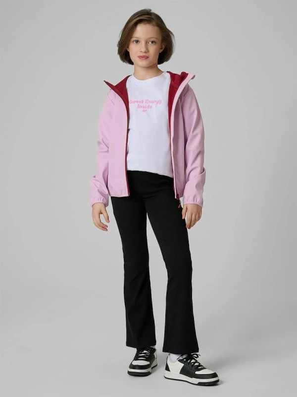 Jakne softshell për vajza 4f 4FJWSS26TSOFF478-47S [Madhësia: 134]