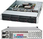Server Supermicro 825TQC-R802LPB, Rack, ATX, EATX, 800W, i zi