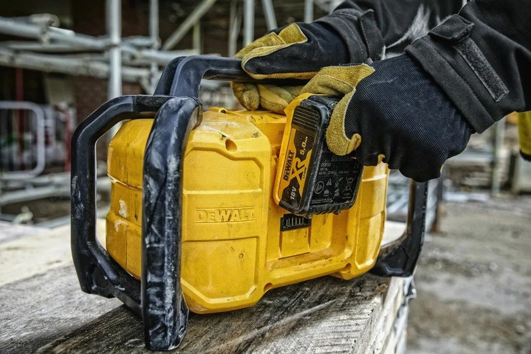 Radio ndërtimi DeWALT DCR029 Bluetooth DAB+ FM, zi/verdhe