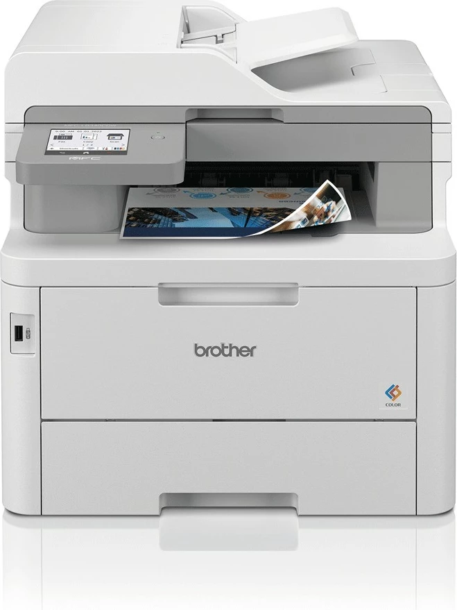 Printer Brother MFC-L8340CDW, LED, Printim me ngjyra, 600 x 2400 DPI, Kopjim me ngjyra, Printim direkt, Bardhë