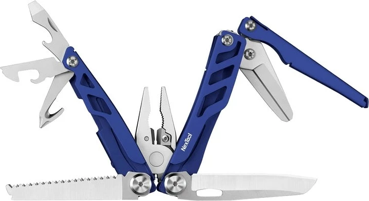 Multitool NexTool FLAGSHIP Pro NE20271, 16 funksione, kaltër me çantë rripi