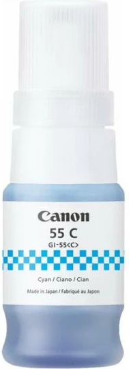 bojë rimbushëse printeri, Canon, GI-55C, 40 ml, origjinale, cian