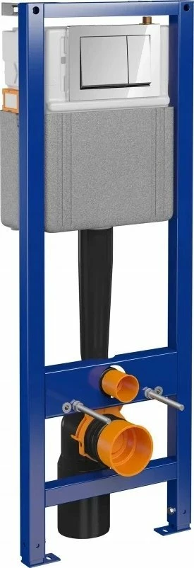 Kornizë e fshehur WC Cersanit MITO 40 MECH S701-881 me buton ENTER II krom