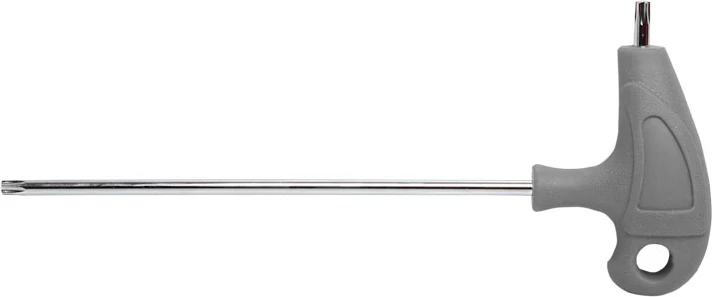 Çelës Torx me dorezë T PROLINE 48554, T25, Security, çelik S2, gri