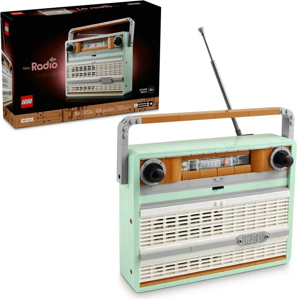 Lego ICONS 10334 Retro Radio