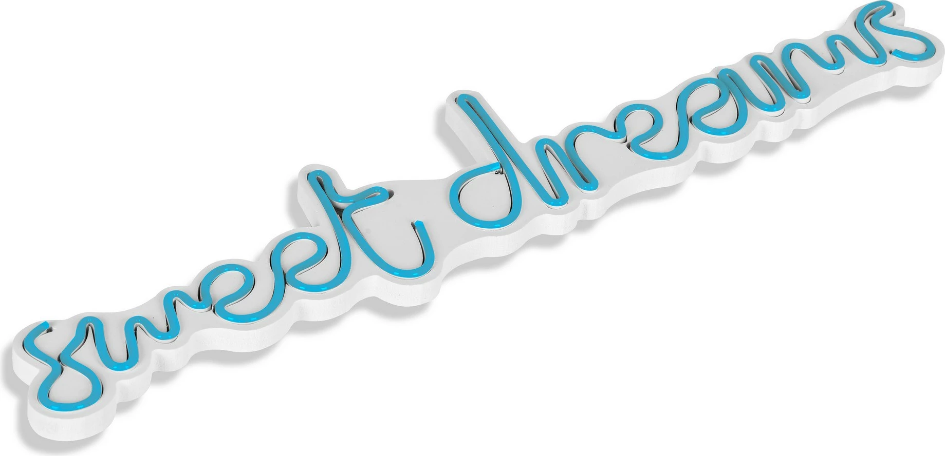 Dritë dekorative LED, plastikë, 'sweet dreams', ngjyrë kaltër