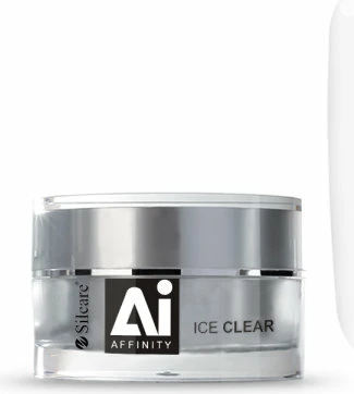 Xhel për thonj Silcare Affinity për femra Ice Clear 30g