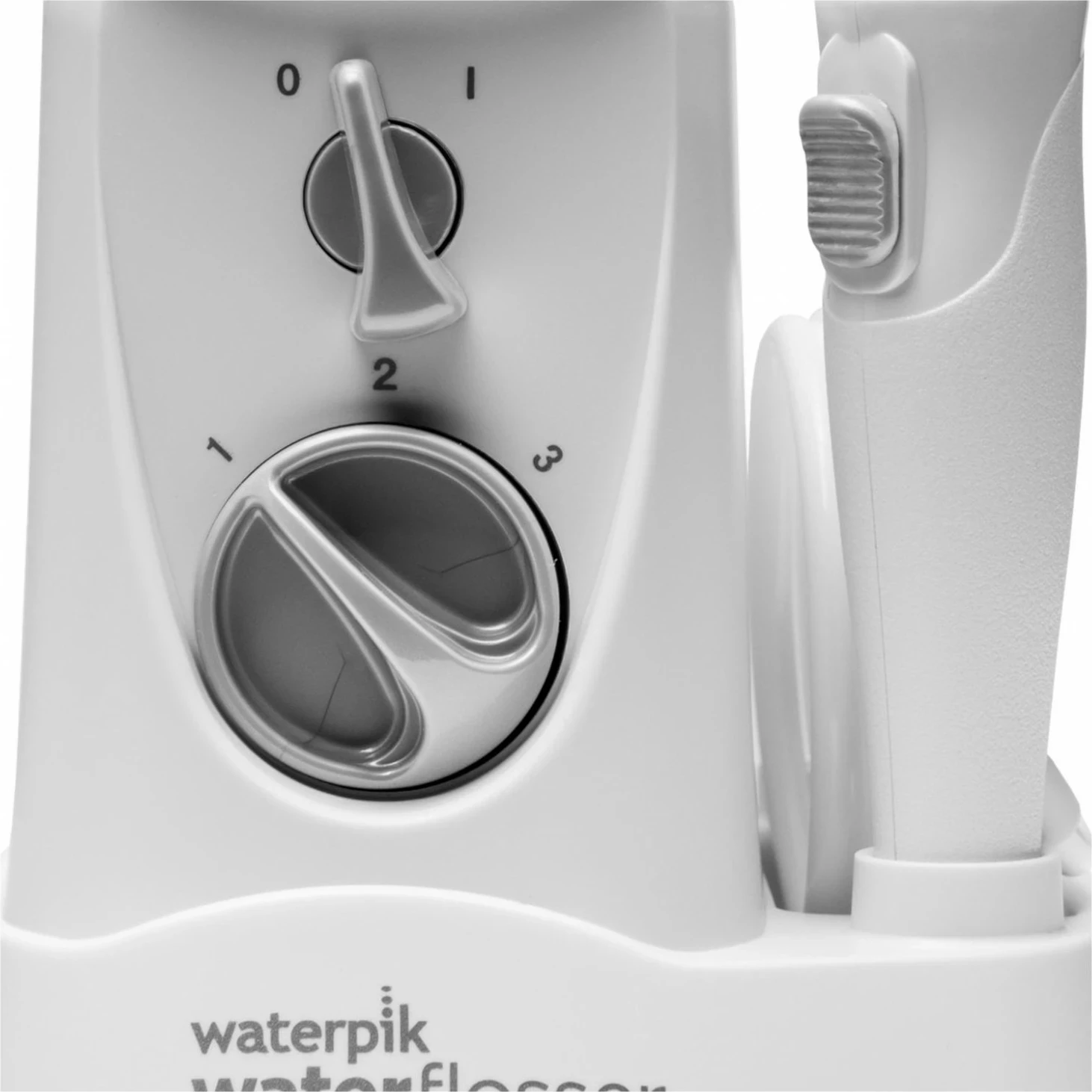 Irigator dhëmbësh Waterpik WF-310, 3 nivele intensiteti, 2 koka, USB Type-C, bardhë